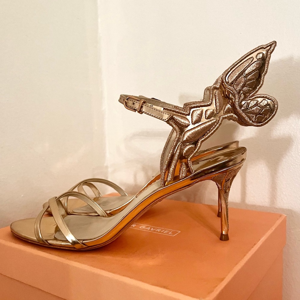 Sophia Webster Chiara Embroidery Sandal, 39